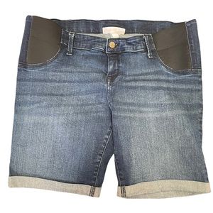 Maternity Jean shorts- Size 14